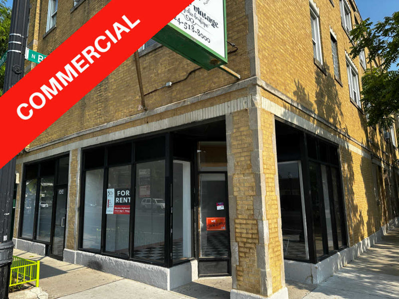 Office or Retail  |  3432 W Irving Park  |  Irving Park