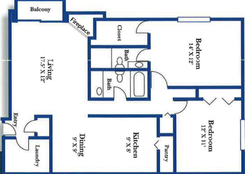 1350 BrookSt   |   St. Charles   |   2 Bed 2 Bath