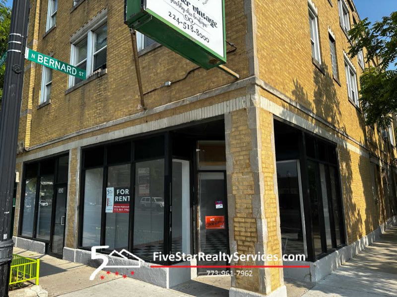 Office or Retail  |  3432 W Irving Park  |  Irving Park